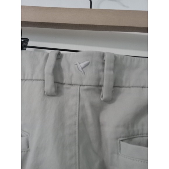 Birddogs Chino Pants Mens 36x34 Slim Tapered Khaki Beige Lined Performance Golf - Picture 3 of 6